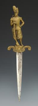 Photo 3 : COMMEMORATIVE DAGGER OF THE FOOT HUNTERS OF THE GUARD DURING THE CRIMEAN WAR, Second Empire. 28255