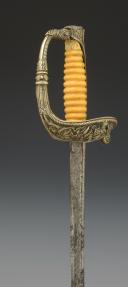 Photo 4 : OFFICER'S SABRE OF THE ADMINISTRATIVE CORPS OF THE DUTCH NAVY, Second half of the 19th century. 32650
