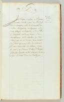 Photo 6 : MANUSCRIT. Pièces justificatives. mémoires sur la Charge & l'État-Major général de la cavalerie, vers 1750.