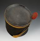 Photo 6 : SHAKO D'OFFICIER DU 18ème RÉGIMENT D'INFANTERIE LÉGÈRE, modèle 1821, Restauration. 33453