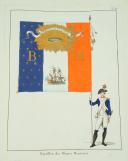 Photo 9 : COLLECTION COMPLÈTE DES DRAPEAUX FAITS DANS 60 DISTRICTS DE PARIS, lors de la révolution du mois de Juillet 1789.