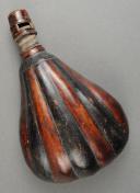 Photo 1 : French or Spanish powder flask, late 18th century.