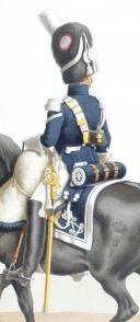 Photo 2 : 1817. Garde Royale. Grenadiers à Cheval (1er Régiment).Brigadier-Fourrier.