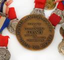 Photo 2 : LOT OF 19 BRONZE AND SILVERED BRONZE MEDALS, FIREFIGHTERS, WORK OF THE PUPILES OF THE FRENCH FIREFIGHTERS, Third Republic. 25319