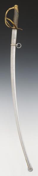 Photo 2 : SABRE FOR CHILD'S DRESS UNIFORM, 1822 model of light cavalry officer, Third Republic. 29938.