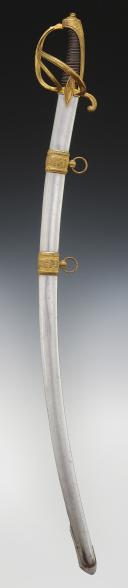 Photo 2 : LIGHT CAVALRY SABER OF THE KING'S MILITARY HOUSEHOLD, model 1814, Restoration period. 29988.