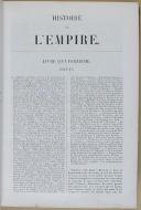 Photo 3 : THIERS - " Histoire de l'Empire faisant suite à l'Histoire du consulat " - 1 Tome - Paris - 1866