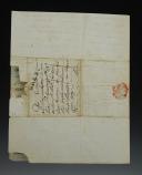 Photo 4 : LETTER FROM GUNNER SAILOR JACQUES GOUAIT, of the 5th Company of the 2nd Expeditionary Battalion in Brest, TO HIS BROTHER CITIZEN JEAN GOY in Paris, 18 floréal year X (May 8, 1802). 18880-8