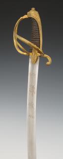 Photo 4 : LIGHT CAVALRY SABER OF THE KING'S MILITARY HOUSEHOLD, model 1814, Restoration period. 29988.