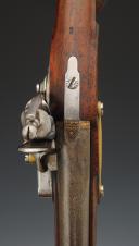 Photo 4 : PISTOLET DES GARDES DU CORPS DU ROI, premier type, modèle 1814-1815, Restauration. 30123