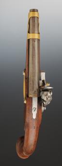 Photo 5 : PISTOLET DES GARDES DU CORPS DU ROI, premier type, modèle 1814-1815, Restauration. 30123