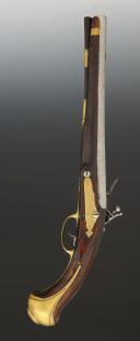 Photo 5 : PISTOLET D'ARÇON, Maison du Roi- Manufacture de Saint-Etienne, vers 1745-1750. Ancienne Monarchie, règne de Louis XV. 34616