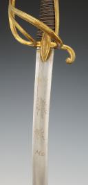 Photo 6 : LIGHT CAVALRY SABER OF THE KING'S MILITARY HOUSEHOLD, model 1814, Restoration period. 29988.