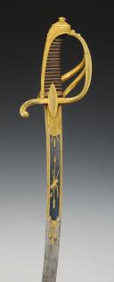 Photo 10 : OFFICER'S SABER OF THE KING'S MILITARY HOUSEHOLD CHEVY-LIGHT OF THE KING, 1814 model, Restoration Period. 29987