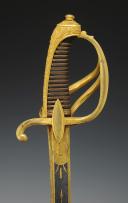 Photo 11 : OFFICER'S SABER OF THE KING'S MILITARY HOUSEHOLD CHEVY-LIGHT OF THE KING, 1814 model, Restoration Period. 29987