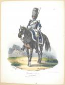 Photo 1 : BELLANGÉ (Hippolyte) - GRENADIER À CHEVAL DE LA GARDE ROYALE, 1825.