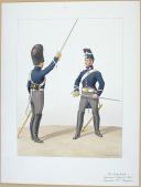 1817. Garde Royale. Grenadiers à Cheval (2e Régiment). Grenadier, Brigadier.