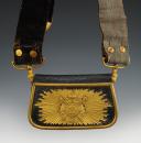 CARTRIDGE OF AN OFFICER OF CHASSEUR À CHEVAL OF THE IMPERIAL GUARD, model 1854, Second Empire. 27100