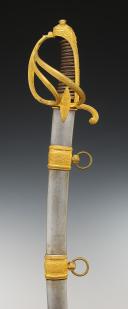 SABRE D'OFFICIER DE CHEVAU-LÉGERS DE LA MAISON MILITAIRE DU ROI, modèle 1814, Restauration. 29987