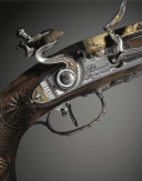 PAIR OF PISTOLS Set including a pair of high-end flintlock pistols signed by Prévoteau Jeune, late Consulate, First Empire