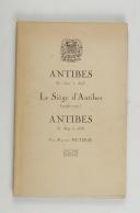 Photo 1 : MUTERSE (Maurice) – Antibes de 1592 à 1643  