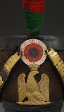 Photo 2 : SHAKO DE FUSILIERS DE LA JEUNE GARDE IMPÉRIALE, Premier Empire. 32606