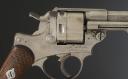 Photo 2 : REVOLVER D'ORDONNANCE DE MARINE, modèle 1873 première série calibre 12 mlm, Troisième République. 33601