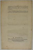 Photo 3 : RÈGLEMENT concernant les nouvelles Écoles Royales-militaires. Du 28 mars 1776. 24 pages
