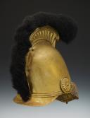 Photo 3 : HELMET OF THE CITY OF IVRY FIREFIGHTERS, type 1852, Second Empire. 25312