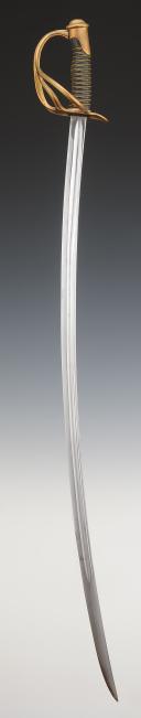 Photo 3 : LIGHT CAVALRY SABRE, model 1822 corrected 1883, Third Republic. 29504R