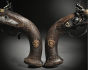 Photo 5 : PAIR OF PISTOLS Set including a pair of high-end flintlock pistols signed by Prévoteau Jeune, late Consulate, First Empire