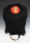 Photo 6 : HAIR CAP OF THE 3rd REGIMENT OF FOOT GRENADIERS OF THE IMPERIAL GUARD, model of February 18, 1860, Second Empire (1860-1870). 26856-1