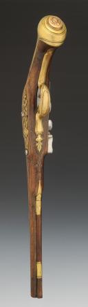 Photo 6 : PISTOLET D'ARÇON D'OFFICIER DE DRAGONS, Manufacture de Saint-Étienne. Ancienne Monarchie, règne de Louis XV, vers 1754. 34617