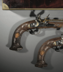 Photo 9 : PAIR OF PISTOLS Set including a pair of high-end flintlock pistols signed by Prévoteau Jeune, late Consulate, First Empire