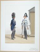 1817. Garde Royale. Grenadiers à Cheval (1er Régiment). Capitaine-Commandant, Grenadier.