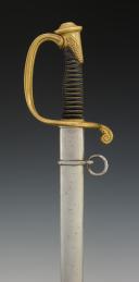 INFANTRY OFFICER'S SABER, 1845 model modified Third Republic. 27720