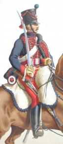 Photo 2 : 1816. Hussards. Hussard (5e Régiment - du Bas Rhin).