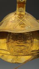 Photo 2 : HELMET OF FIREFIGHTERS OF THE CITY OF PARIS, type 1852, Second Empire. 25455