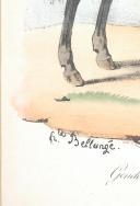 Photo 3 : BELLANGÉ (Hippolyte) - GENDARMERIE DES CHASSES MAISONS ET RÉSIDENCES DU ROI, 1816..