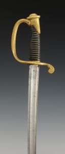 Photo 4 : INFANTRY OFFICER'S SABER, 1845 model modified Third Republic. 27720