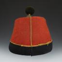 Photo 4 : SHAKO OF THE 81st INFANTRY REGIMENT, center company, 3rd battalion, model 1868, Second Empire. 33450