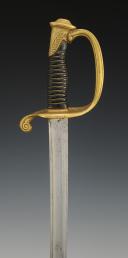 Photo 6 : INFANTRY OFFICER'S SABER, 1845 model modified Third Republic. 27720