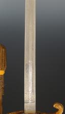 Photo 10 : SABRE AYANT APPARTENU AU LIEUTENANT DE L'US NAVY GLENN LEWIS DUNAGAN, modèle 1852, Première moitié du XIXème siècle (vers 1937-1939). 32678