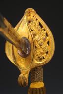 Photo 12 : SABRE AYANT APPARTENU AU LIEUTENANT DE L'US NAVY GLENN LEWIS DUNAGAN, modèle 1852, Première moitié du XIXème siècle (vers 1937-1939). 32678