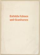 KARLSRUHE - " Badifche Fahnen und Standarten " – 1936