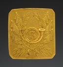 OFFICER'S BELT BUCKLE PLAQUE OF THE 3rd REGIMENT OF HORSE CHASSEURS, July Monarchy. 29183