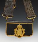 OFFICER'S CAVALRY CARTRIDGE BOX, Restoration period. 30121