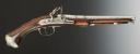 PISTOLET D'ARÇON, modèle civil. Ancienne Monarchie, règne de Louis XV, vers 1740. 34619