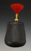 Photo 4 : SHAKO D'OFFICIER DE GRENADIERS DU 17ème RÉGIMENT D'INFANTERIE DE LIGNE, modèle 1860, Second Empire. 33447