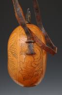 Photo 5 : Gourd engraved with Emperor Napoleon I, mid-19th century. 29941